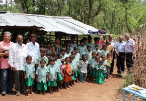 Inaug of tribal school=Chamrajnagar